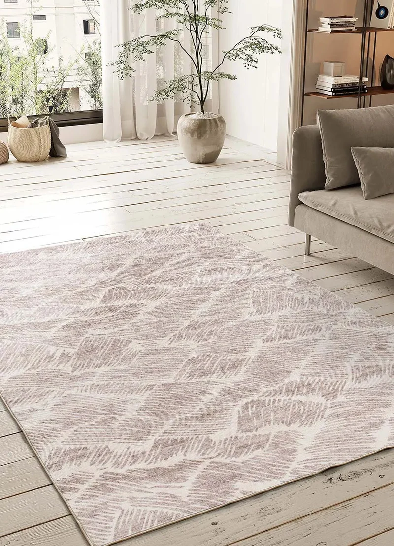 Class 19151 abstract style rug in beige