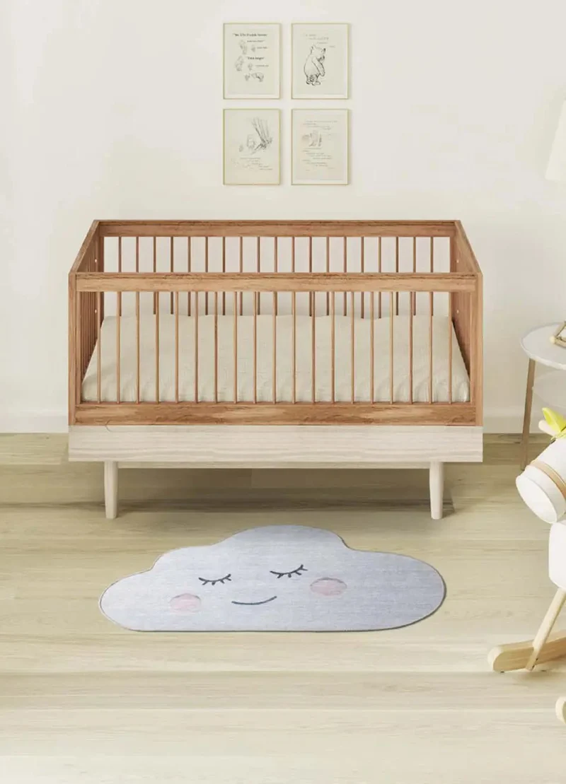 Candy 24064 children's rug with silver cloud