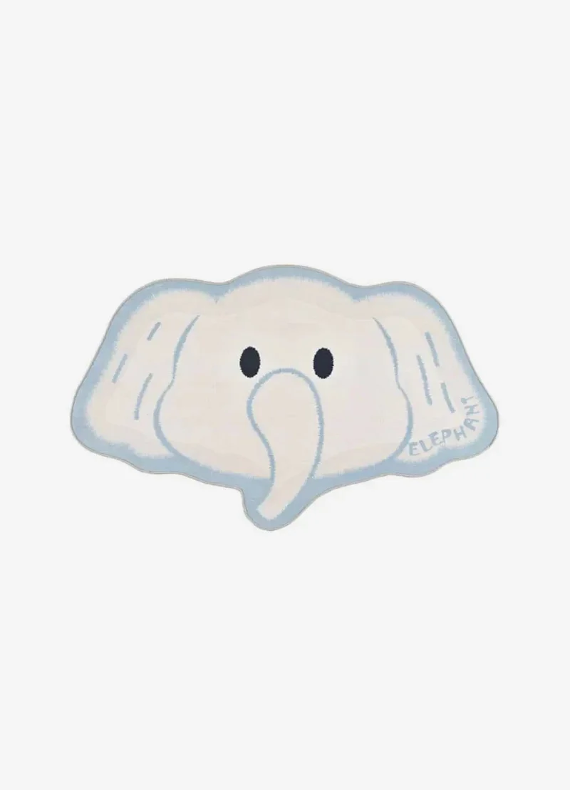 Candy children's rug 22036 with elephant in white