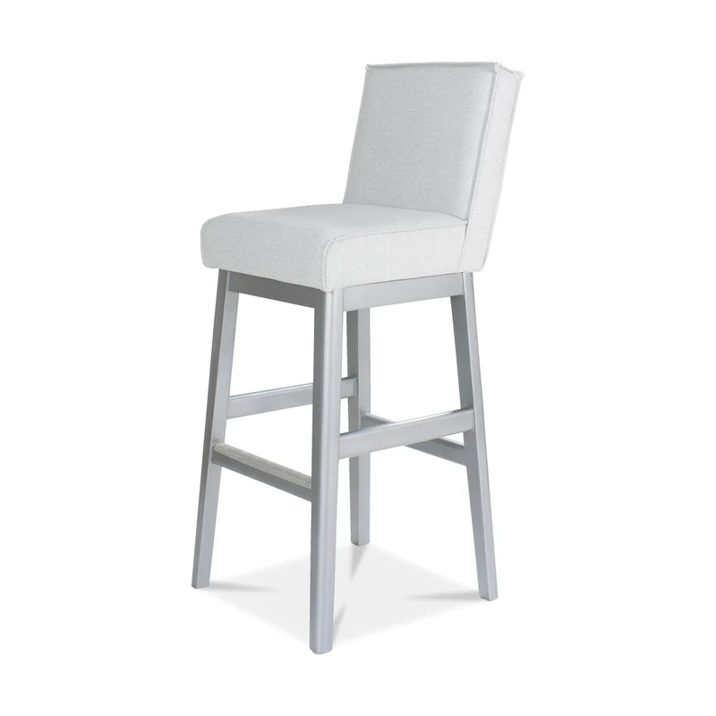 Set X2 Silla Bar Gael Eurocuero Gaira, Plata