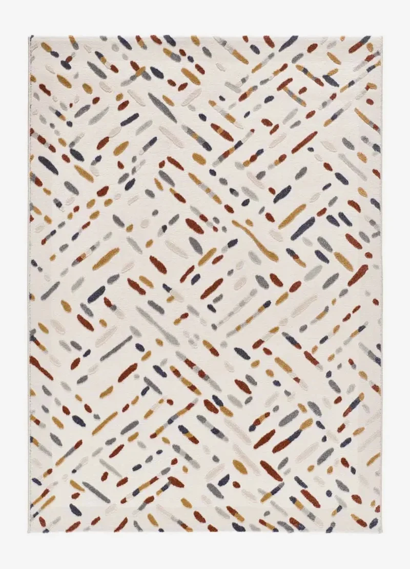 Amara 12991 geometric style multicolor rug