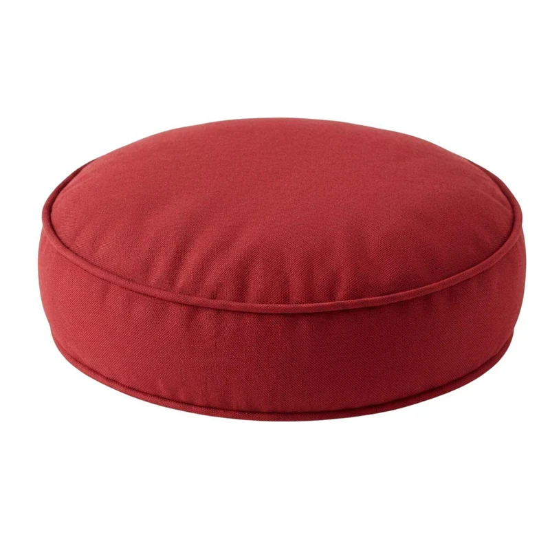 Cojin 38X8 Redondo Scarlett Rojo
