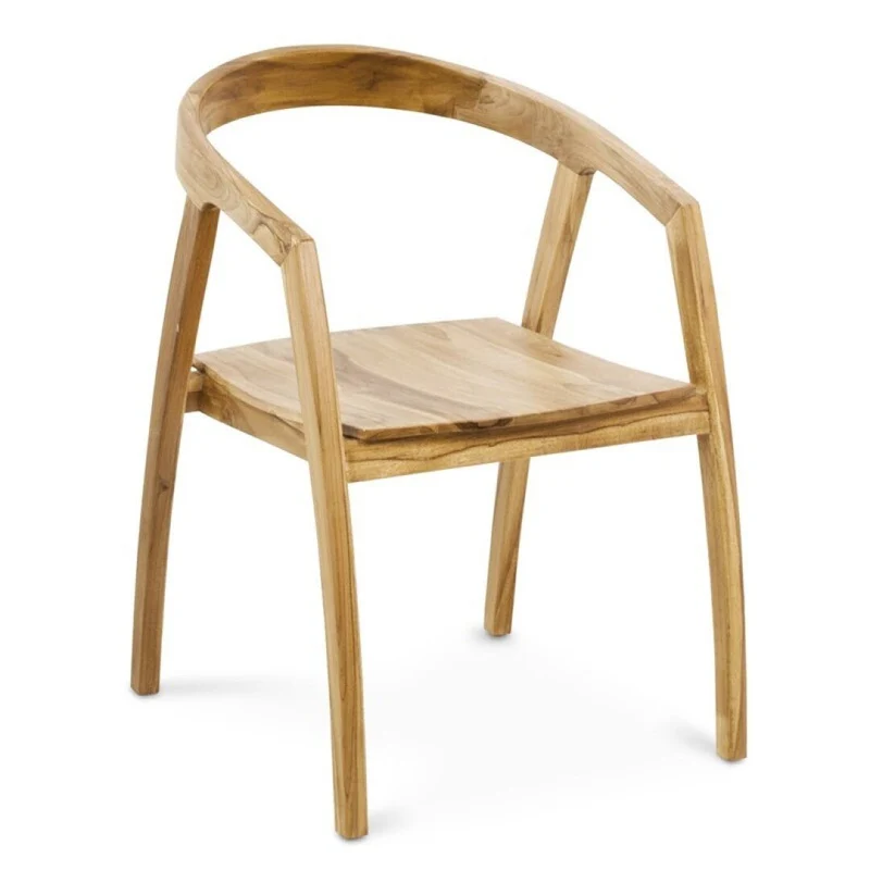 Sira armchair in natural teak