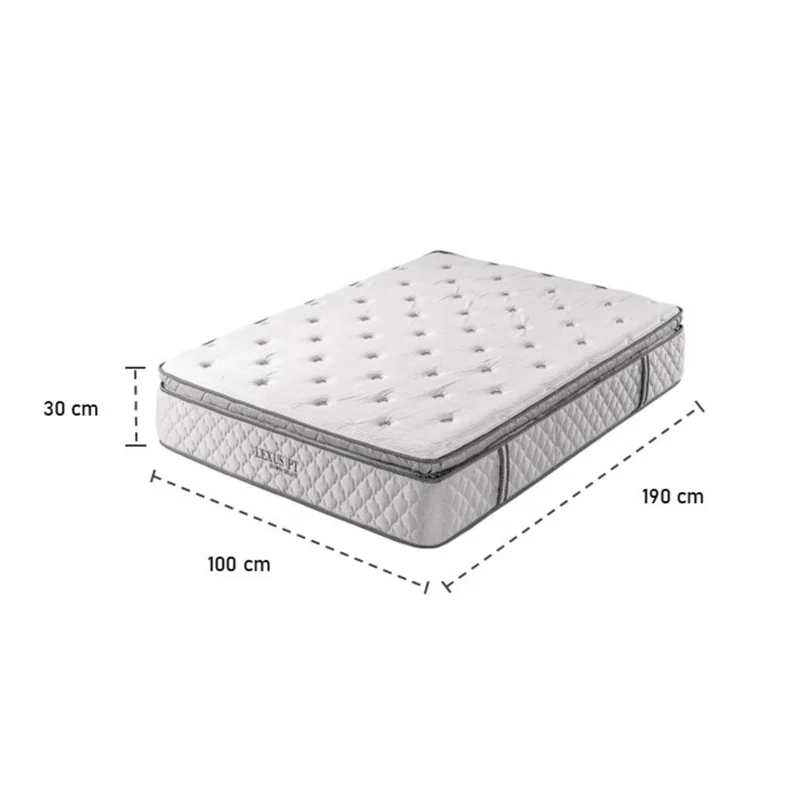 Colchón Sencillo Lexus Deluxe Pillow Top (Garantia 15 años)