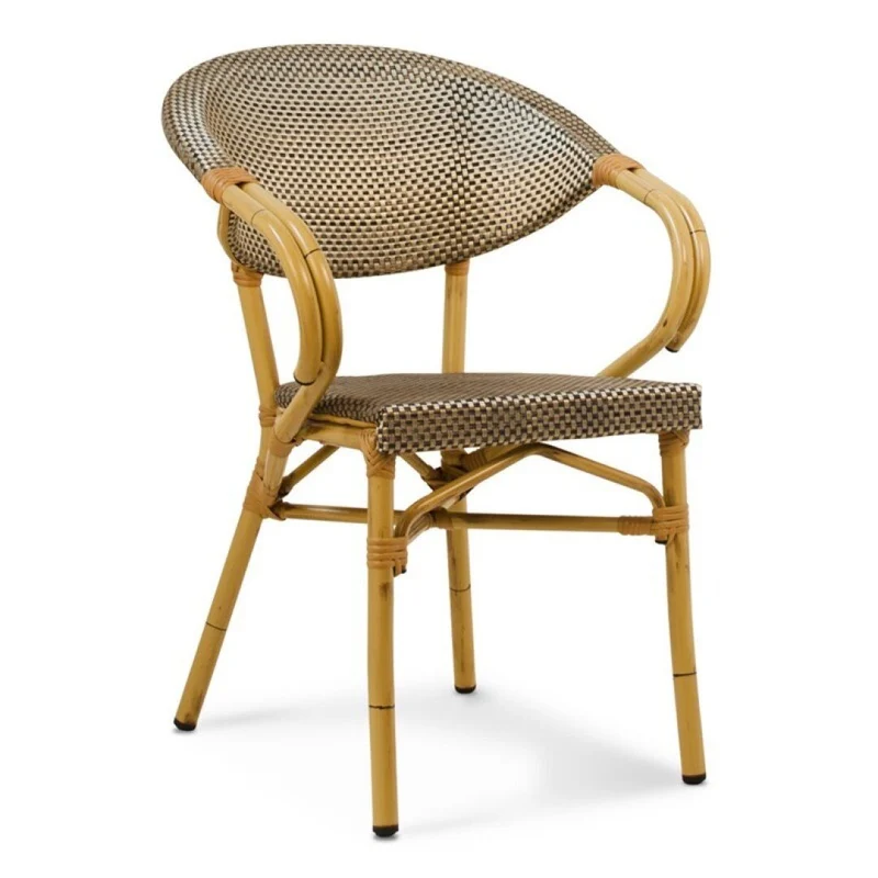 Roden armchair, golden sand