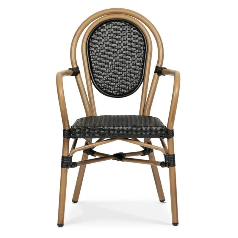 Nantes armchair, black
