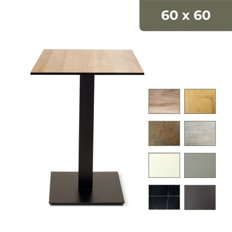 Compact table top 60x60 cm