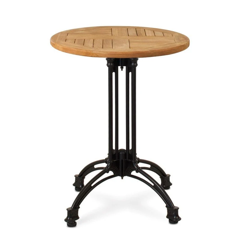 Teak table top Ø60 cm