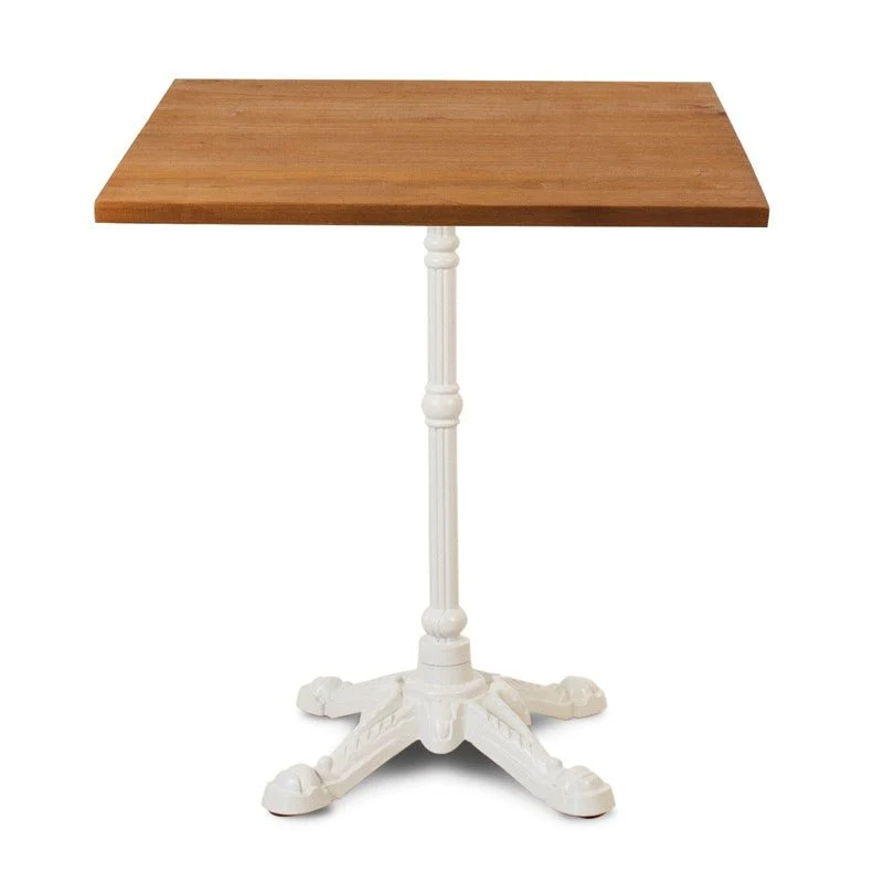 Solid wood table top 70x70 cm