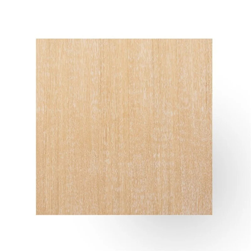 Square natural wood table top 70x70 cm