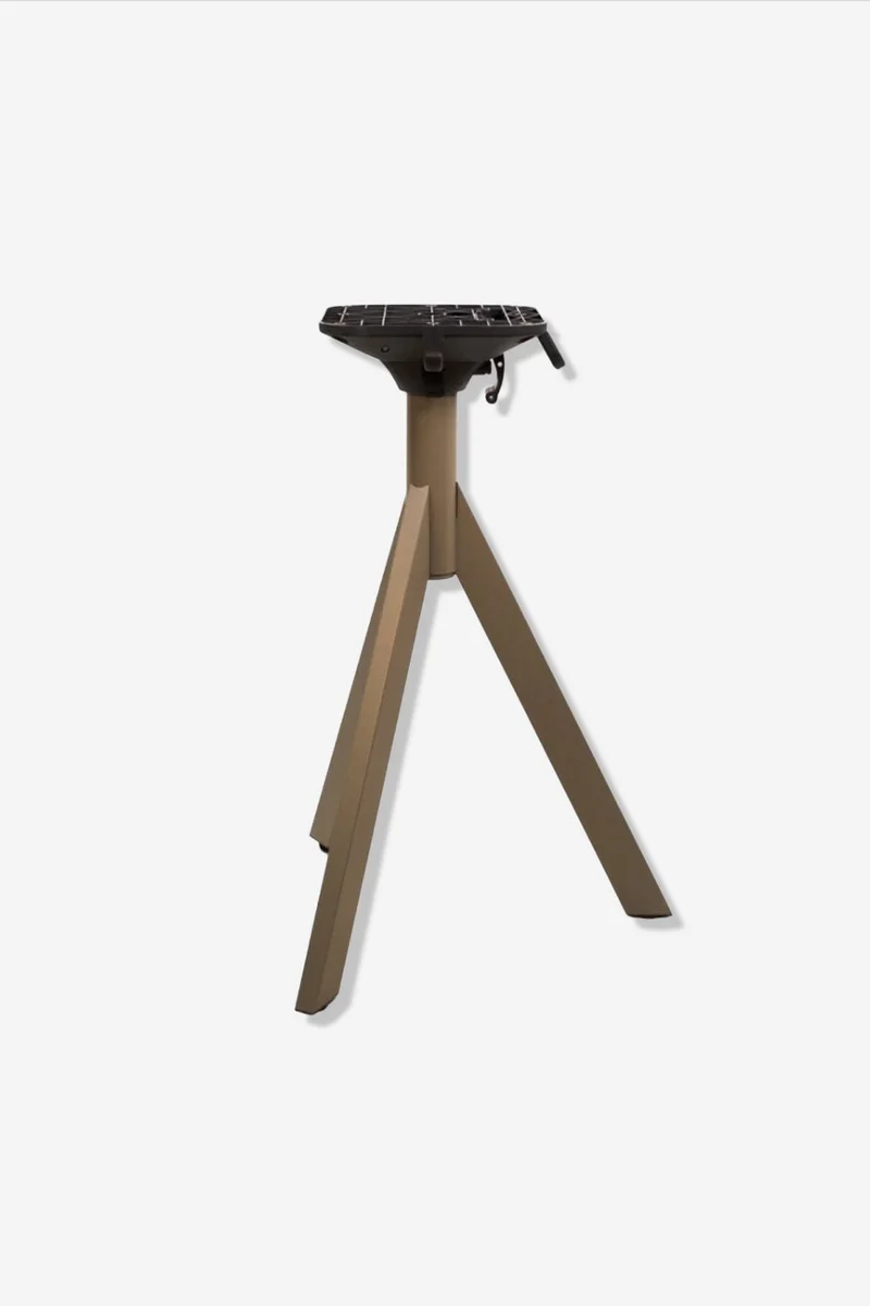 Folding table base, 3 legs