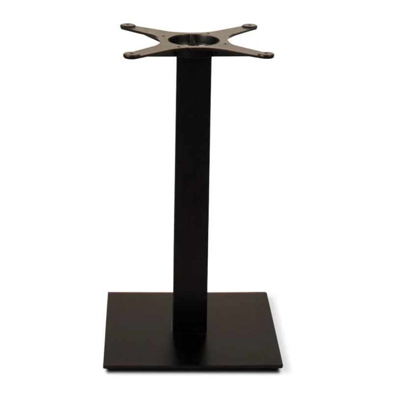 Cast iron table base, flat foot
