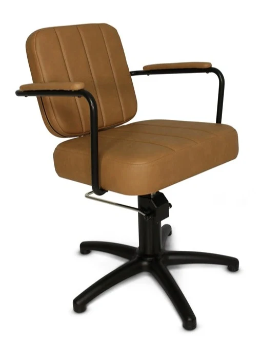 Salondesign24 Friseurstuhl Mystik Black
