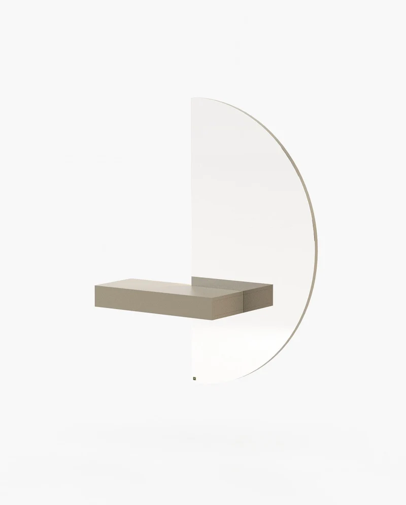 Eos Circular Mirror Console | Unique Design for Your Home