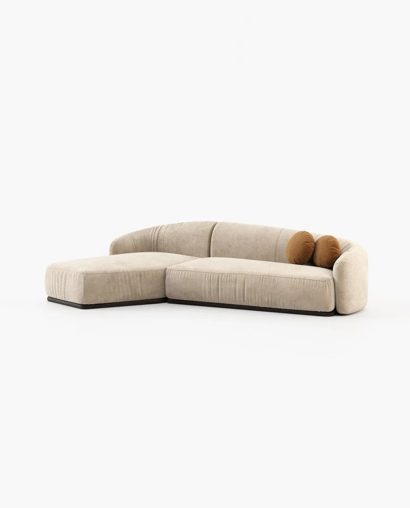 Amalia sofa with chaise longue