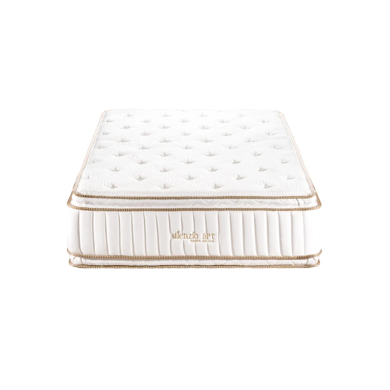 Colchón King Silenzio Deluxe Doble Pillow Top (Garantia 25 Años)