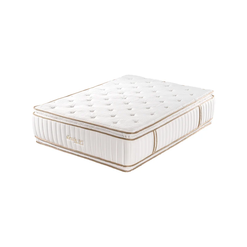 Colchón King Silenzio Deluxe Doble Pillow Top (Garantia 25 Años)