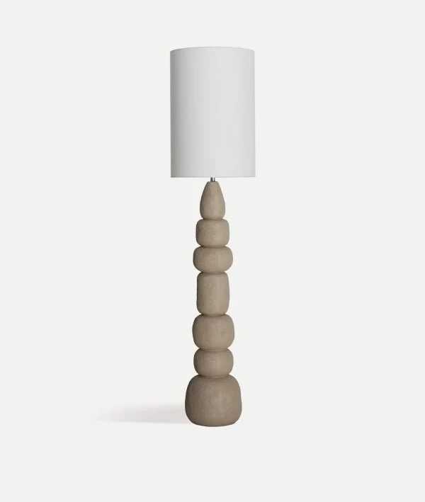 GLOBA FLOOR LAMP serene light with sculptural presence
