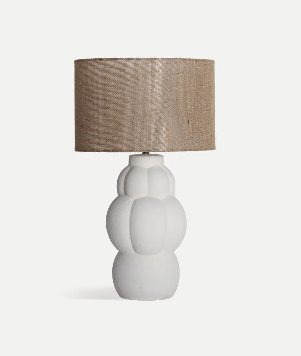 BULLA TABLE LAMP: organic shapes and contemporary elegance