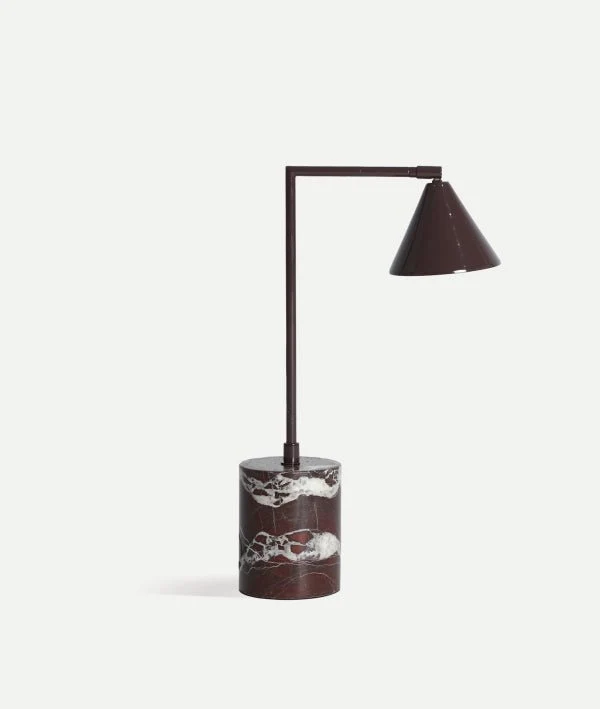 NERO TABLE LAMP contemporary elegance with contrast and texture