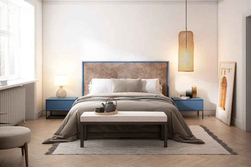 Custom upholstered headboard - Madeira