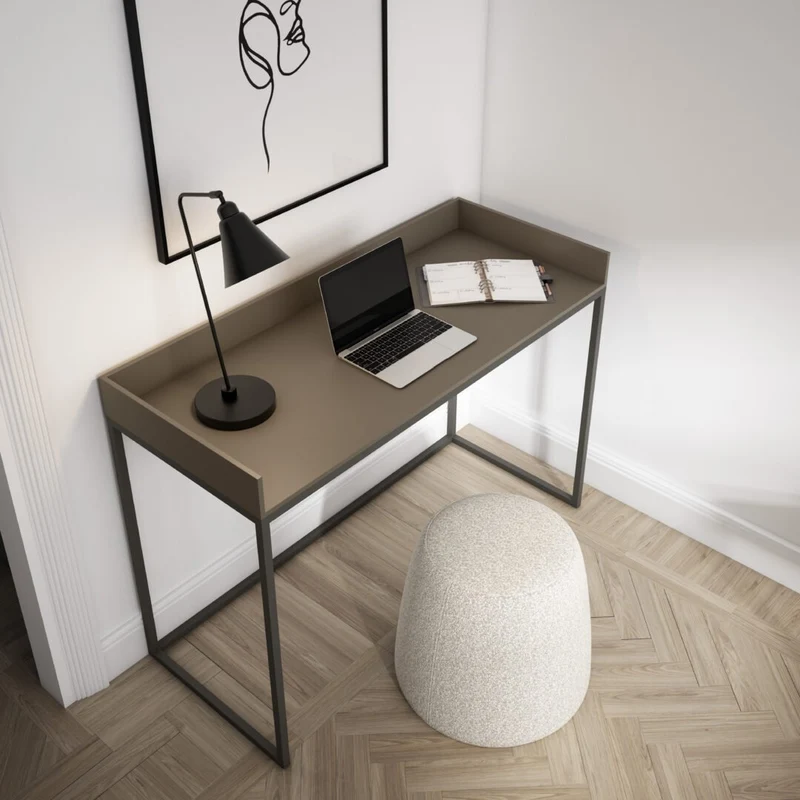 Customizable lacquered wood Jordan desk