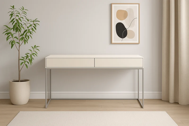 Lanzarote desk made of customizable lacquered wood