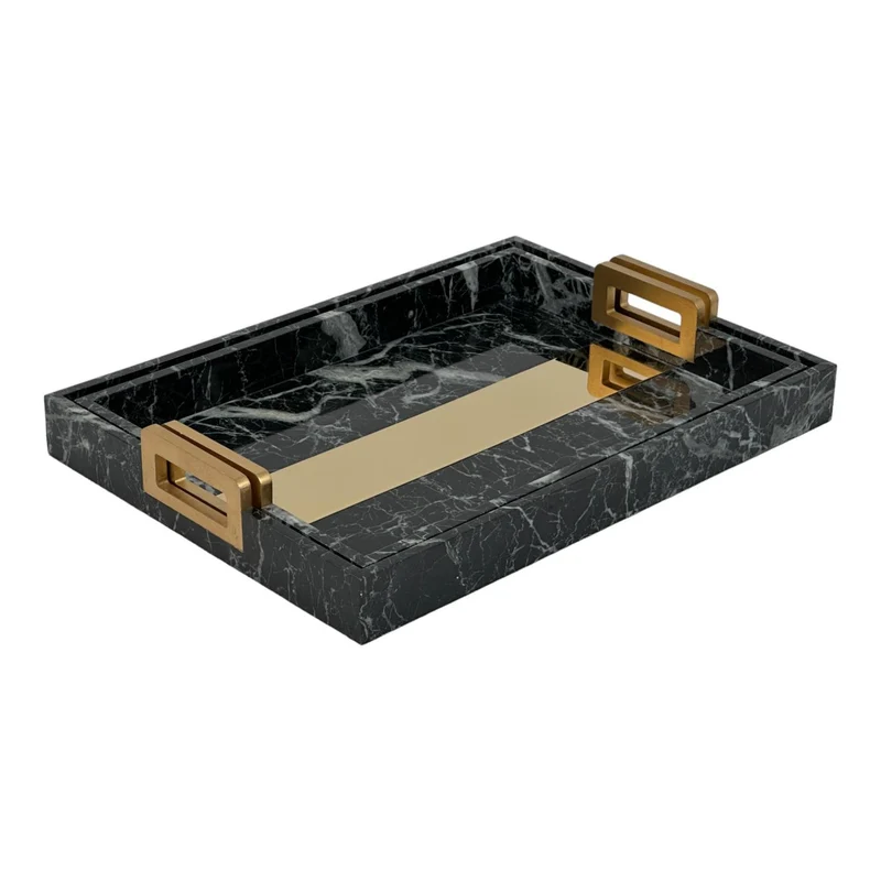 Bandeja 46X33X6.50 Golden Setx2 F243