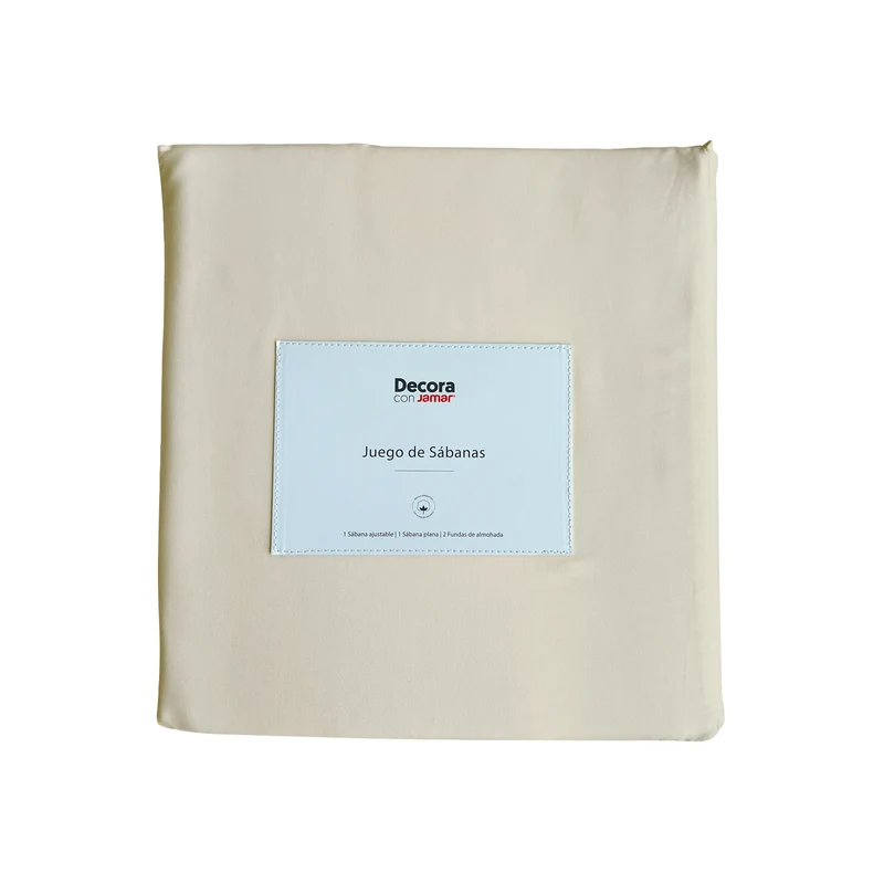 Jgosabana Beige Doble 100% Alg