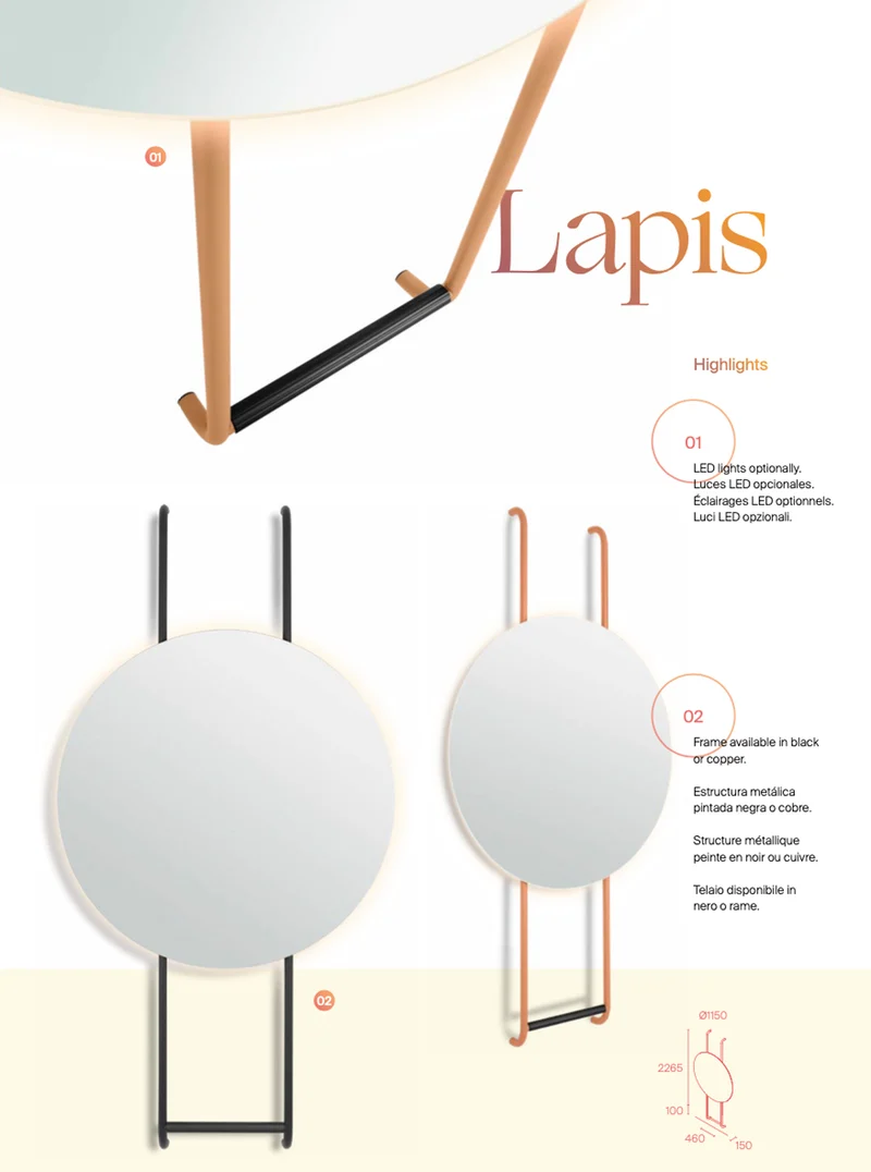 Pahi Frisierplatz Lapis