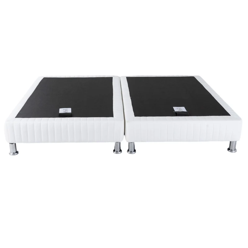 Base Cama Queen Luxury Blanco Par