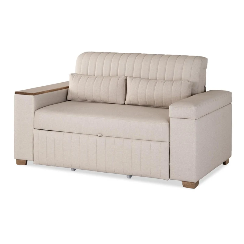 Sofa Cama Robi Marbella Marfil, Natural 150
