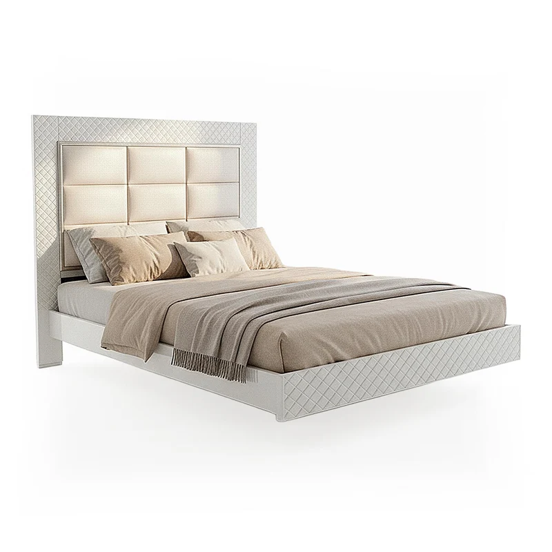 Cama King Ventury Eurol Perla, Off White