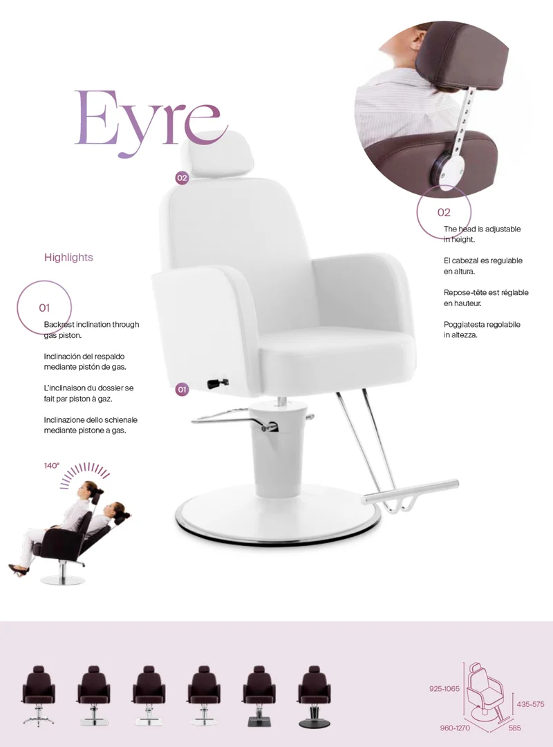 Pahi Friseurstuhl Eyre