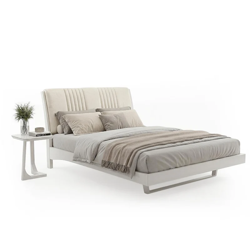 Alcoba Queen Deco Eurolino Perla, Off White