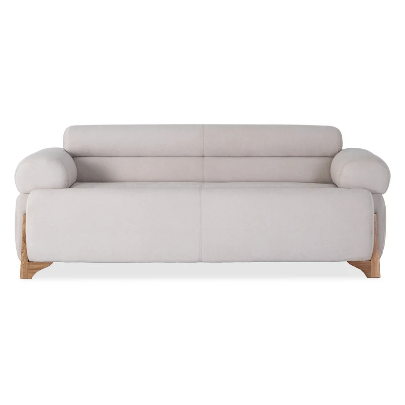 Sofá 3 Puestos Larisa Impetu Beige