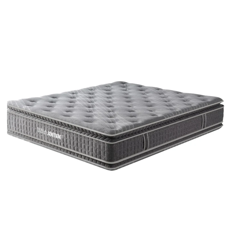 Colchón Queen Stela Doble Pillow Top (Garantía 9 años)