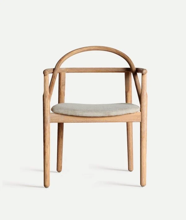 YVIERS Chair – Contemporary Comfort and Style in Elm Wood