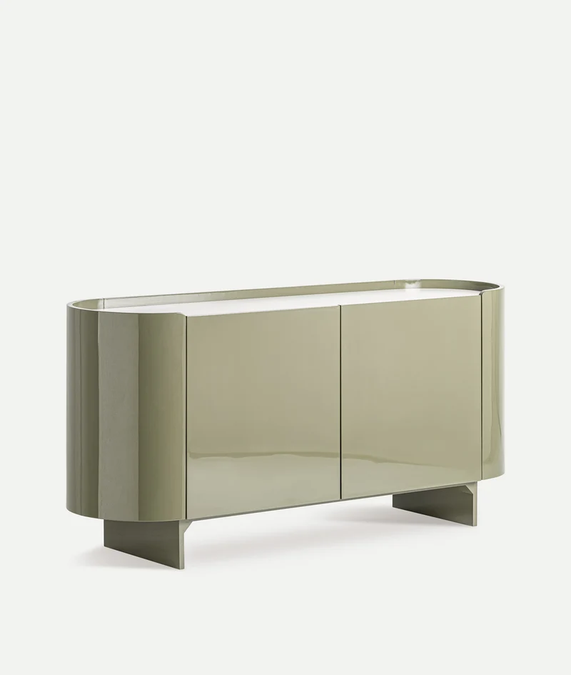 STAGE SIDEBOARD Avant-garde design with an artisanal touch