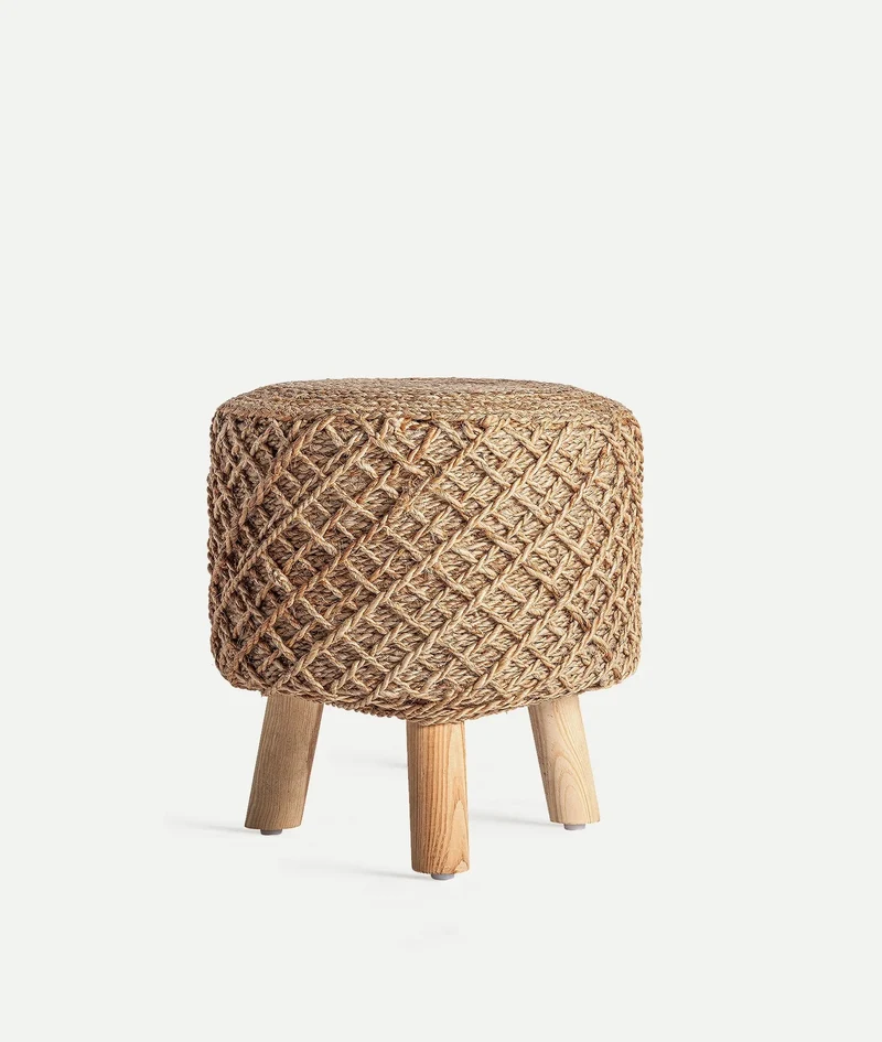 Jute Footrest GILDEON
