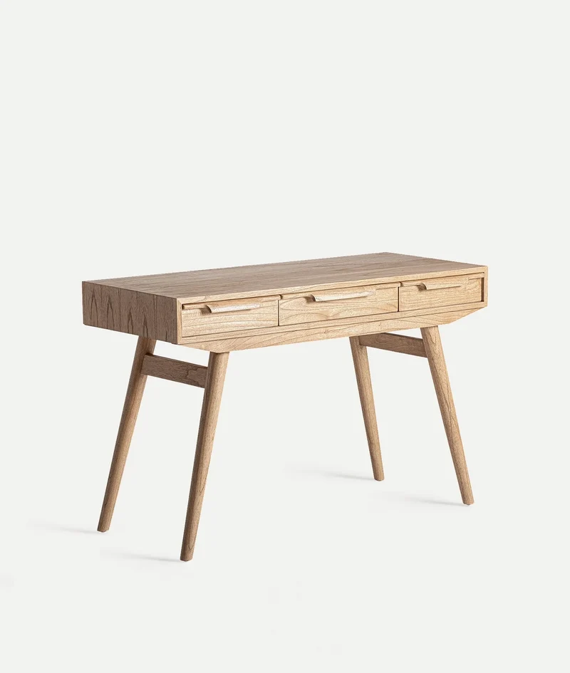 Natural wood desk NYRY