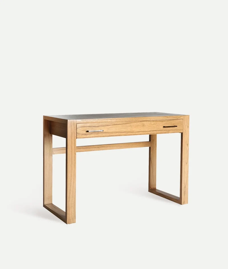 Natural wood desk NYRY