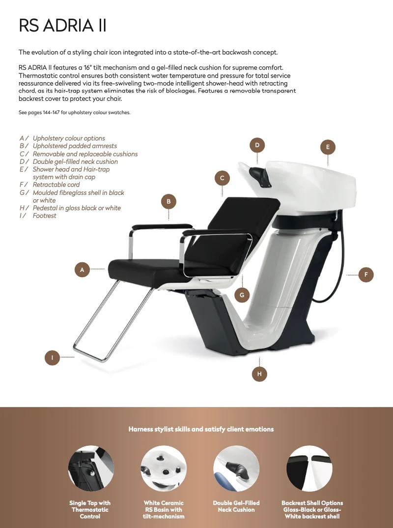 Takara Belmont Rückwärtswaschanlage RS Adria II