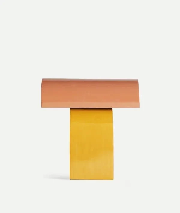 VEZIA TABLE LAMP modernity and color with sophisticated style in yellow