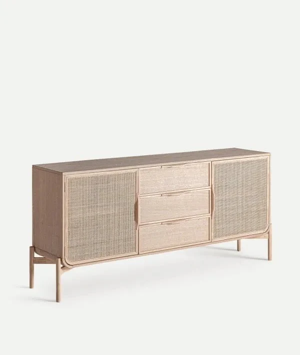 WEURTZ Sideboard in Light Brown Ash Wood