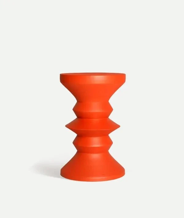 THUN Orange Iron Side Table