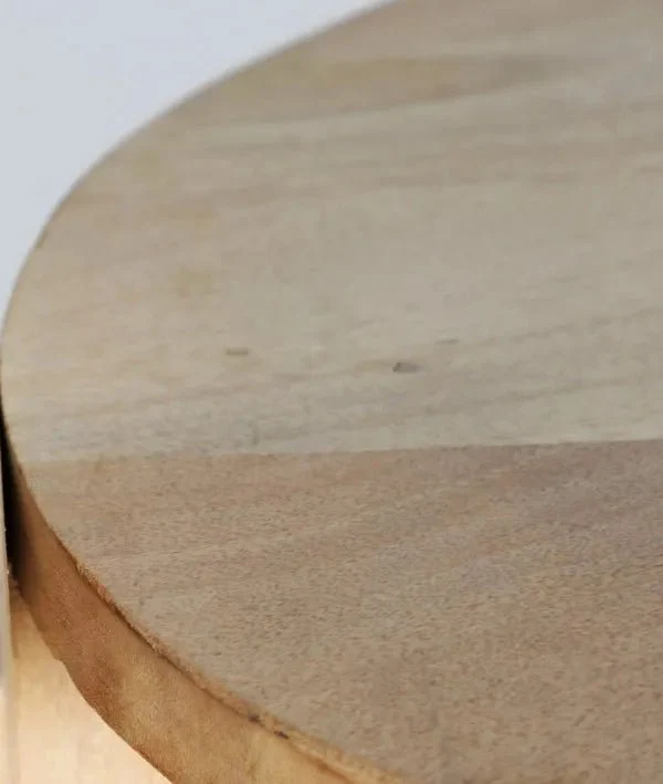 LESZNO AUXILIARY TABLE natural wood of high quality warmth and style