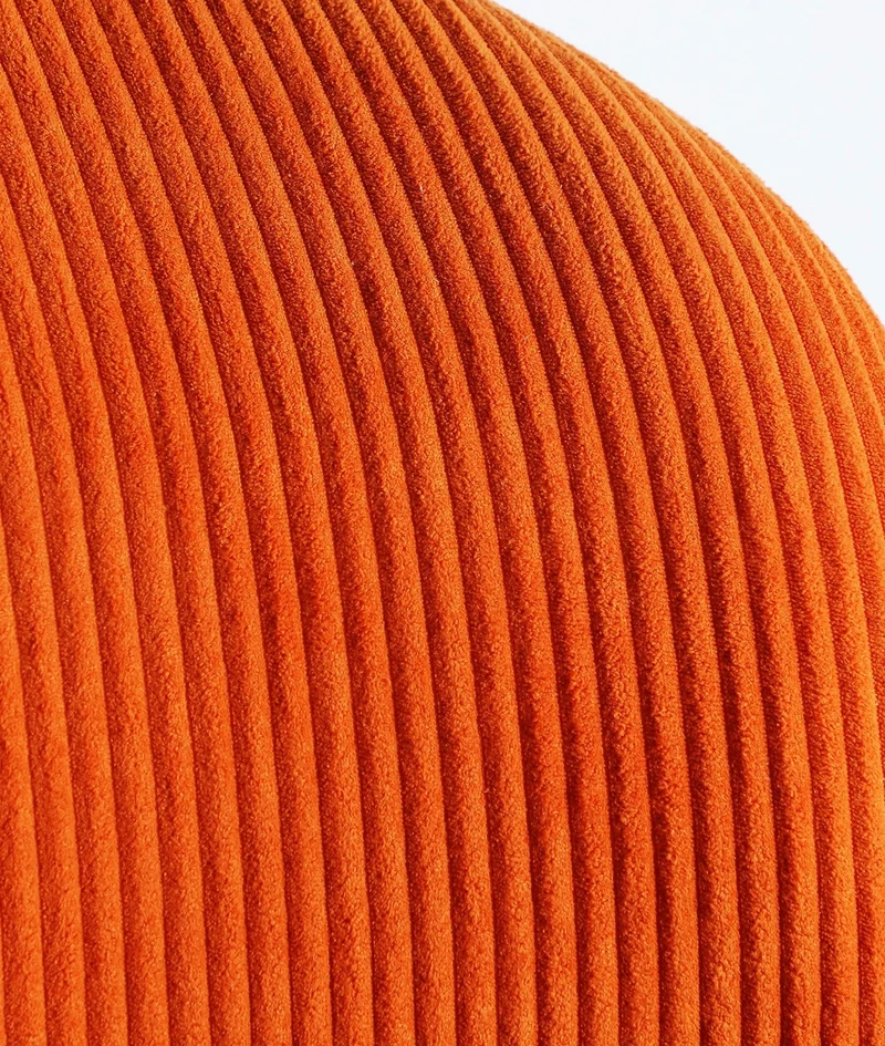 VIANNE ARMCHAIR Vibrant orange orange in polyester personality and contemporary style
