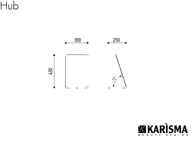 Karisma Tischspiegel HUB