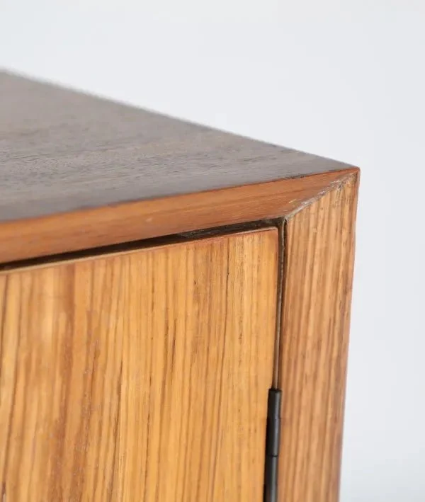 LAURIS sideboard in brown color, made of fir wood